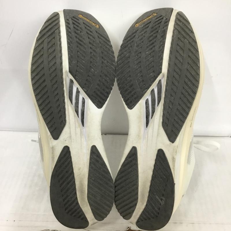 アディダス adidas スニーカー スニーカー GY2586 ADIZERO BOSTON 11 ランニングシューズ 27cm 27.0cm ロゴ、文字 白 / ホワイト /  メンズ USED 古着 中古 10123796