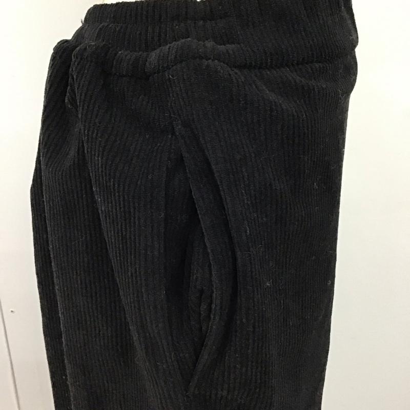 アデイインザライフ ユナイテッドアローズ A day in the life UNITED ARROWS スカート ロングスカート 6424-699-0136 コーデュロイ M 無地 黒 / ブラック /  レディース USED 古着 中古 10120303
