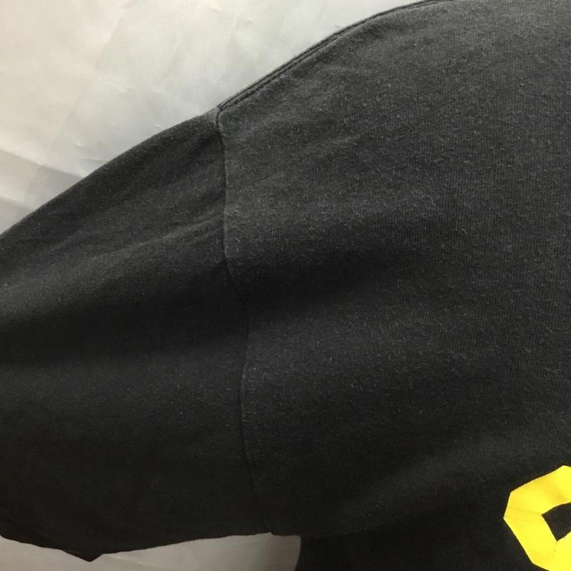 ステューシー STUSSY Tシャツ 半袖 L ロゴ、文字 X プリント 黒 / ブラック /  メンズ USED 古着 中古 10113424