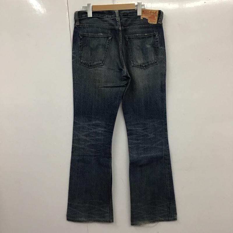 シュガーケーン SUGAR CANE パンツ デニム、ジーンズ W32 L34 32インチ 無地 青 / ブルー /  メンズ USED 古着 中古 10113927