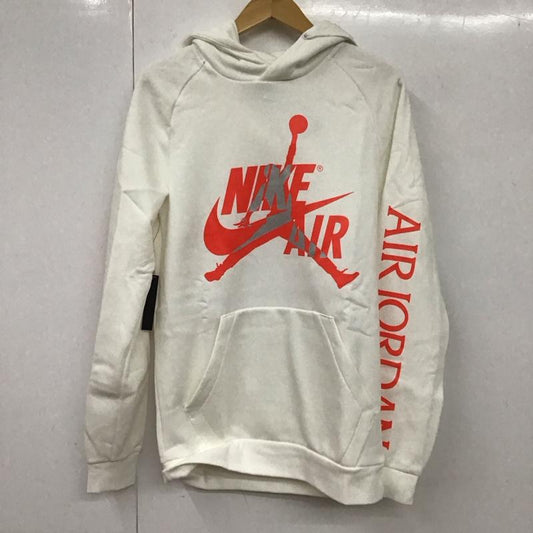 エアジョーダン AIR JORDAN パーカー 長袖 bv6010-100 JUMPMANCLASSICSFLCPO 長袖パーカー プルオーバーパーカー S プリント 白 / ホワイト /  メンズ USED 古着 中古 10131254