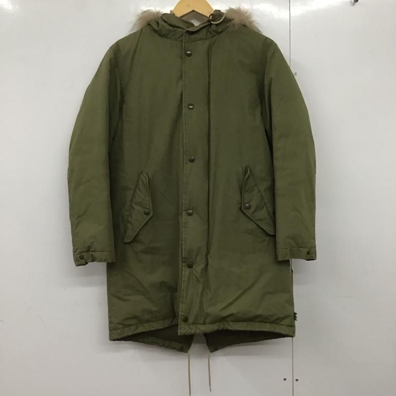 トラディショナルウェザーウェア Traditional Weatherwear コート ダウンコート 102DT-4008B 34 無地 カーキ / カーキ /  メンズ USED 古着 中古 10140663