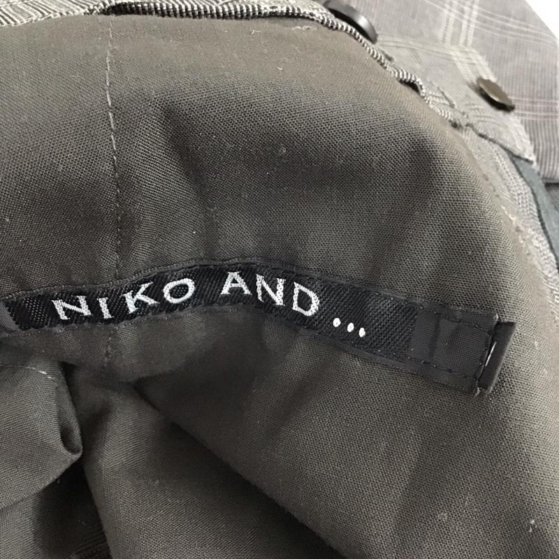 ニコアンド niko and... パンツ スラックス M チェック マルチカラー / マルチカラー /  レディース USED 古着 中古 10122237