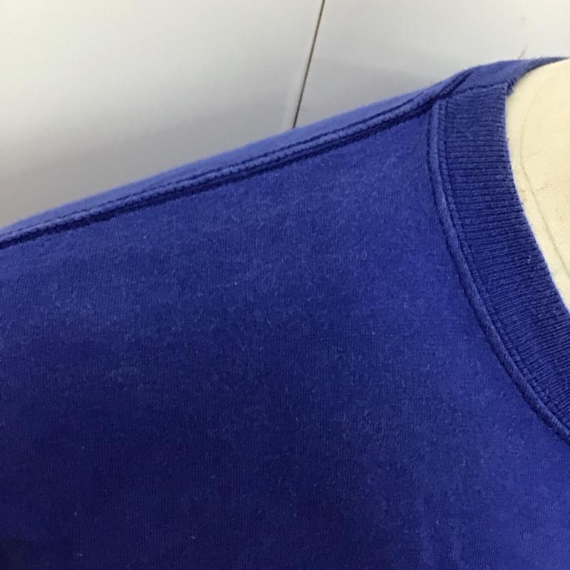 古着 USED Tシャツ 半袖 半袖カットソー プリントTシャツ クルーネックカットソー 古着 M プリント 青 / ブルー /  メンズ USED 古着 中古 10124162