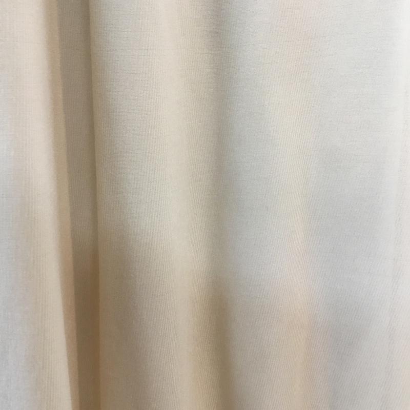 レイビームス Ray BEAMS ワンピース ひざ丈スカート ドレス シフォン リボン 無地 アイボリー / アイボリー /  レディース USED 古着 中古 10048296