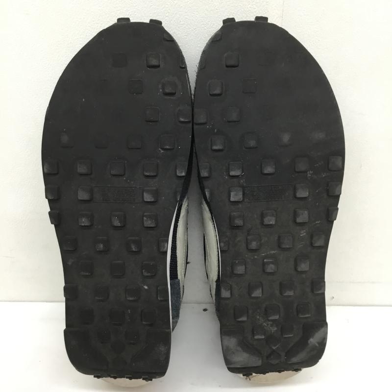 ナイキ NIKE スニーカー スニーカー DH2684-400 Fragment × sacai × Nike LD Waffle Blackended Blue フラグメント × サカイ × ナイキ LD ワッフル ブラックエンデッド ブルー 27.5cm ロゴ、文字 紺 / ネイビー / X 白 / ホワイト /  メンズ USED 古着 中古 10124092