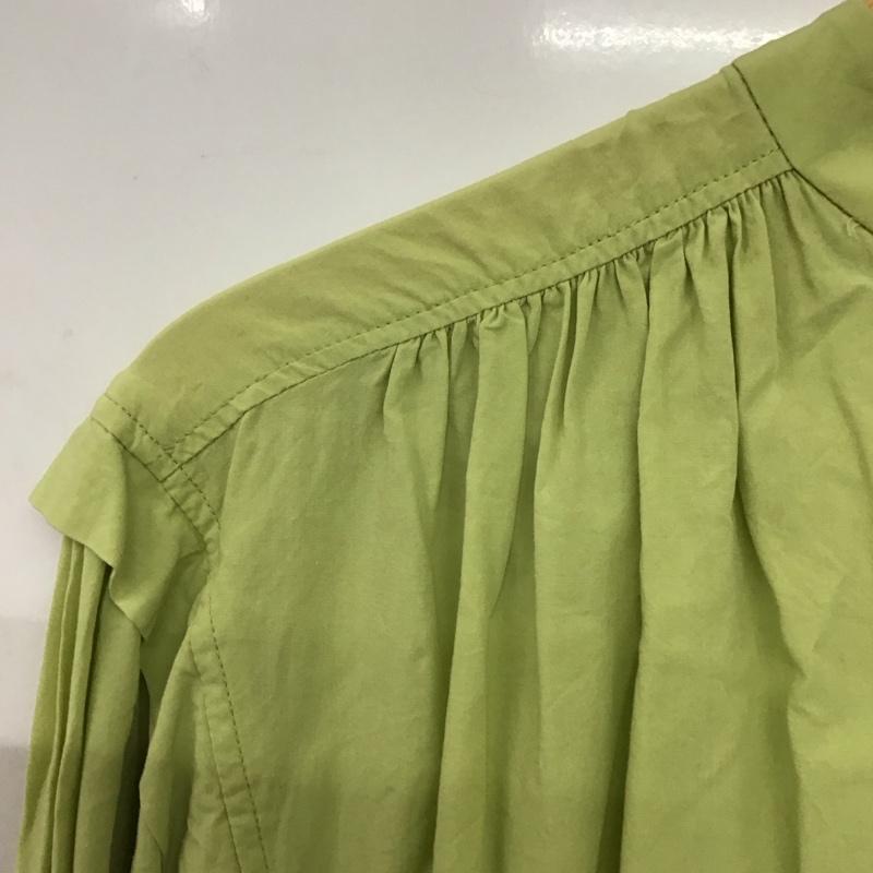 ローリーズファーム LOWRYS FARM シャツ、ブラウス 長袖 FREE 無地 薄緑 / ライトグリーン /  レディース USED 古着 中古 10151208