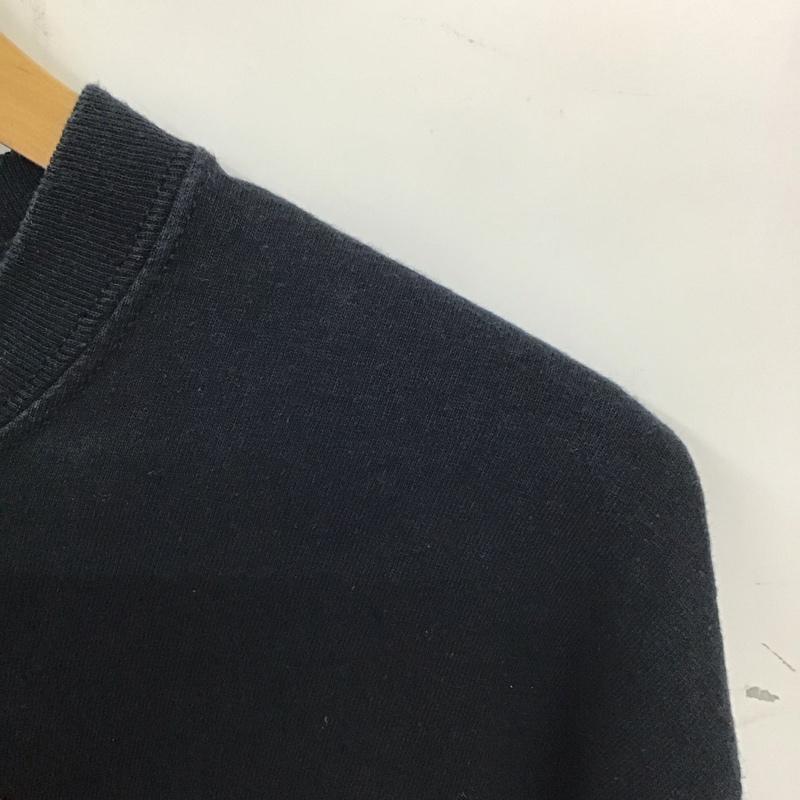 スラッシャー THRASHER カットソー 長袖 長袖カットソー プリントカットソー クルーネック M プリント 紺 / ネイビー /  メンズ USED 古着 中古 10137100