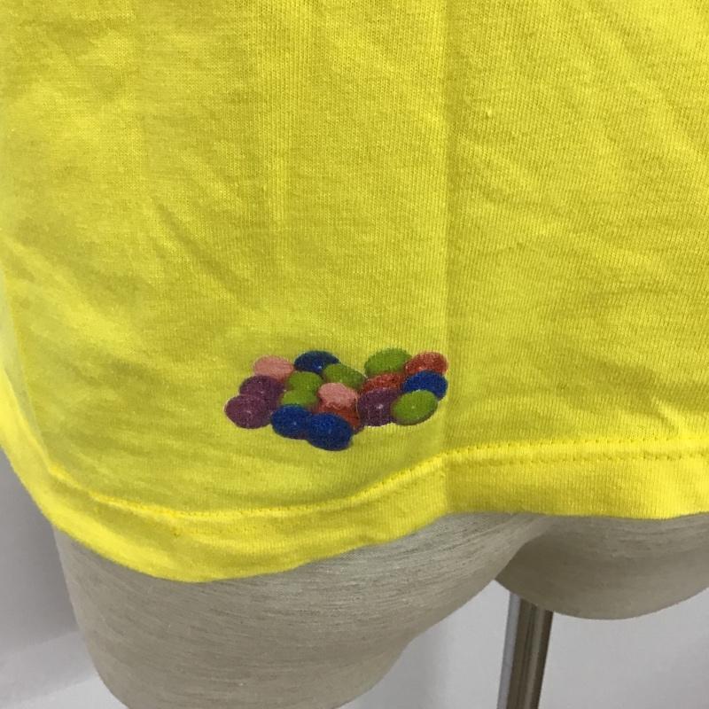 ステューシー STUSSY Tシャツ 半袖 S プリント 黄 / イエロー /  メンズ USED 古着 中古 10106084