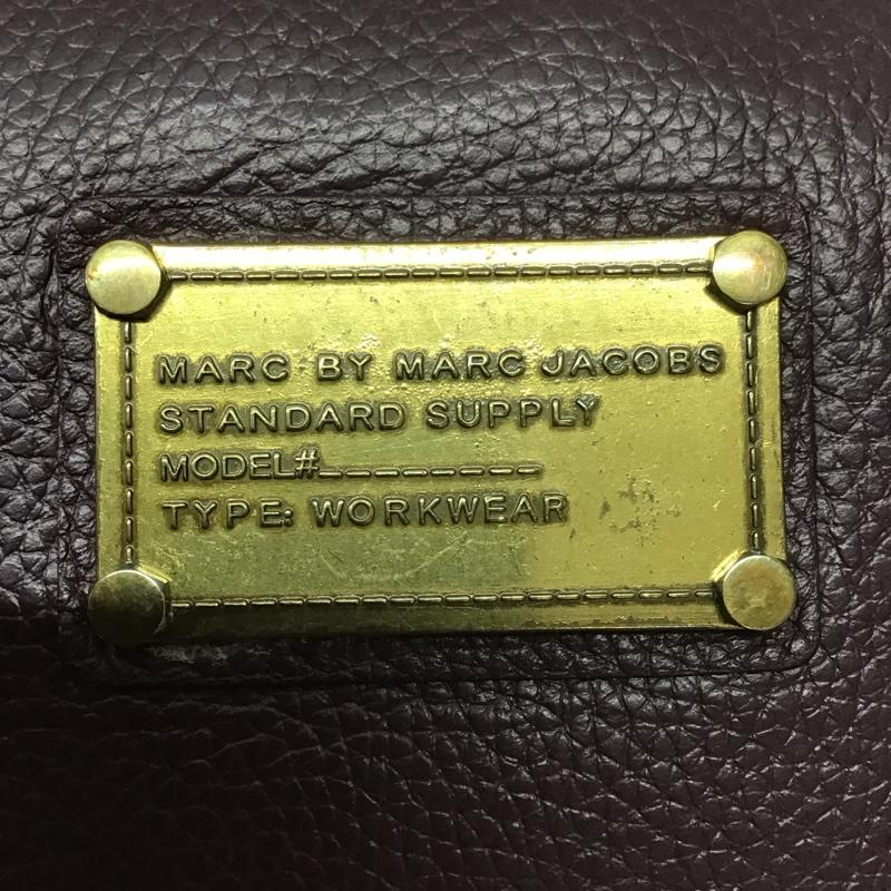 マークバイマークジェイコブス MARC by MARC JACOBS 財布 長財布 ラウンドファスナー 箱有 WORKWEAR ロゴ、文字 紫 / パープル /  レディース USED 古着 中古 10113365