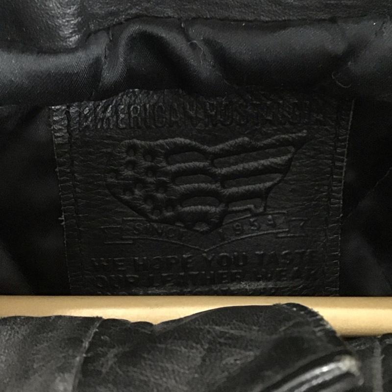 古着 USED ジャケット、上着 ジャケット、ブレザー レザージャケット ジップアップジャケット アウター シングルライダースジャケット M 無地 黒 / ブラック /  メンズ USED 古着 中古 10137450