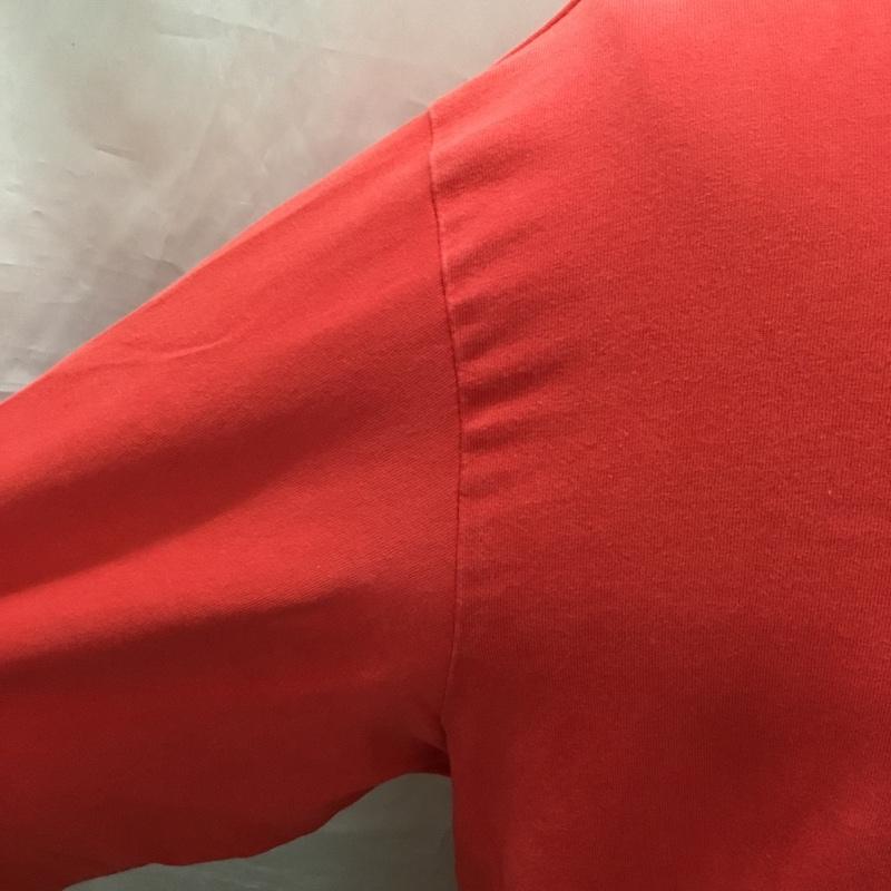 シュプリーム Supreme カットソー 長袖 19AW トレードマークロングスリーブ トップ ロンT バックプリント 長袖カットソー L ロゴ、文字 赤 / レッド /  メンズ USED 古着 中古 10120279