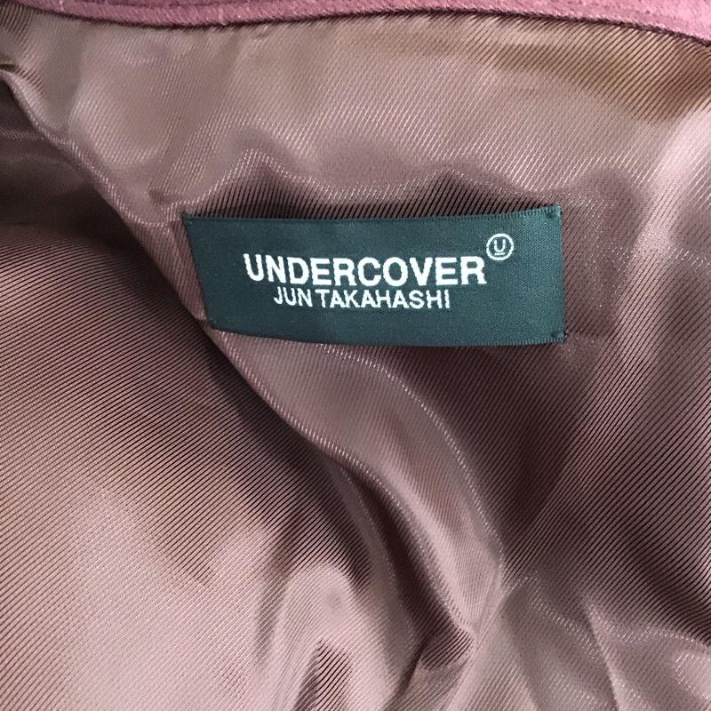 アンダーカバー UNDERCOVER ジャケット、上着 ライダース ucu9204 18AW シープスキン ダブル ライダース ジャケット 2 無地 X ロゴ、文字 黒 / ブラック /  メンズ USED 古着 中古 10119736