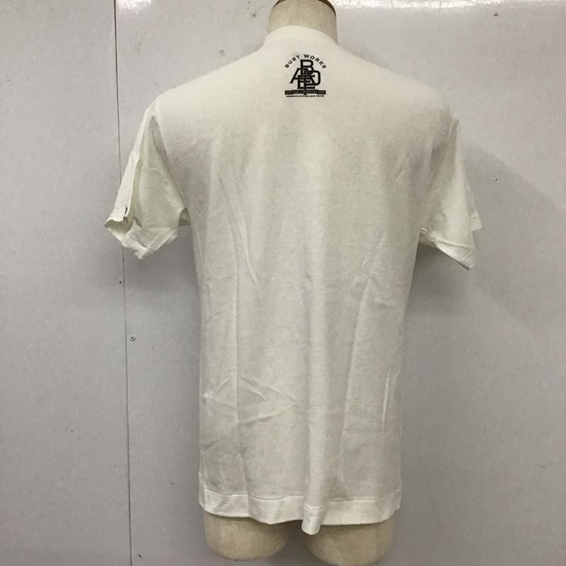 ベイプ BAPE Tシャツ 半袖 半袖カットソー プリントTシャツ クルーネックカットソー M プリント 白 / ホワイト /  メンズ USED 古着 中古 10112700