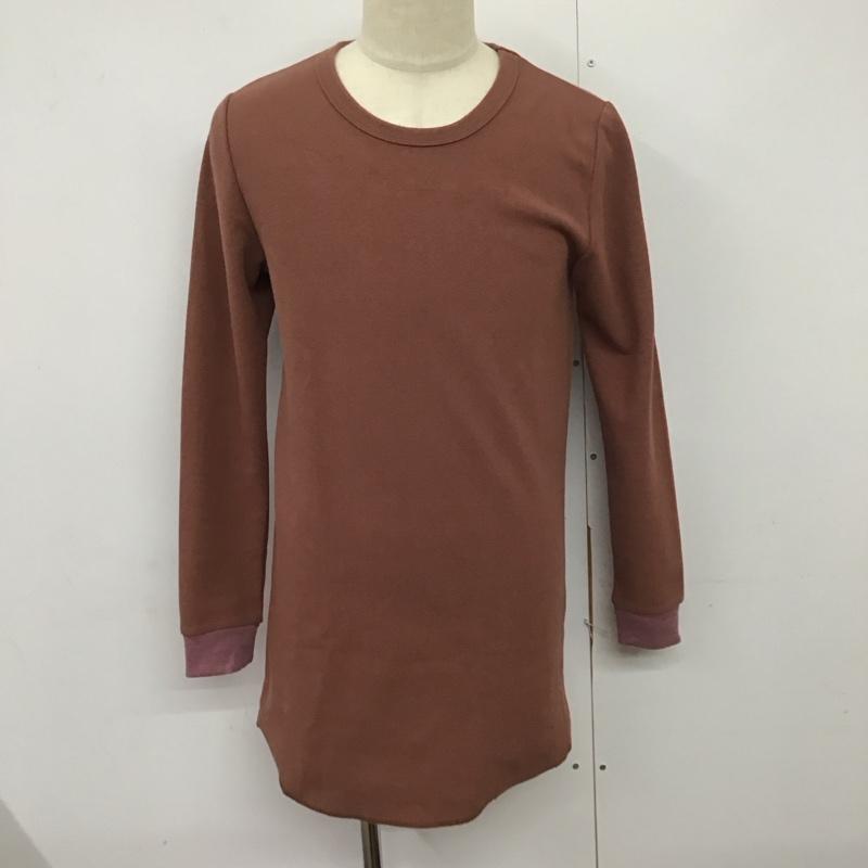 ノーアイディー NO ID. カットソー 長袖 長袖カットソー クルーネックカットソー ロングスリーブカットソー プリントTシャツ 1 無地 えんじ / ワインレッド /  メンズ USED 古着 中古 10124357