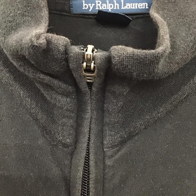 ポロバイラルフローレン Polo by RALPH LAUREN パーカー 長袖 ジップパーカー L 無地 黒 / ブラック /  メンズ USED 古着 中古 10120166
