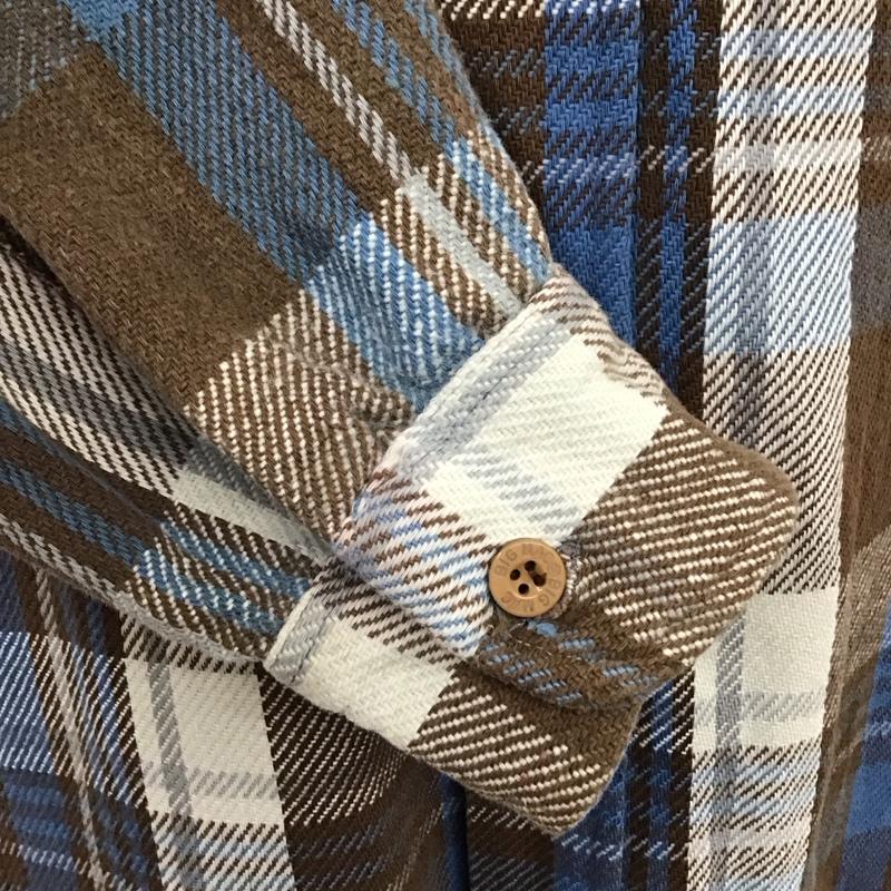 ビックマック BIGMAC シャツ、ブラウス 長袖 長袖シャツ カラーシャツ ポケットシャツ 長袖カットソー チェックシャツ 80s ポルトガル製 L チェック マルチカラー / マルチカラー /  メンズ USED 古着 中古 10119914