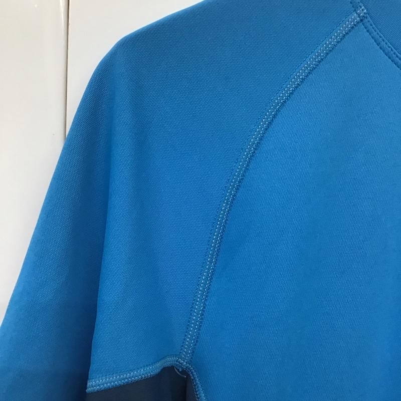 パタゴニア patagonia Tシャツ 半袖 半袖カットソー プリントTシャツ クルーネックカットソー S ロゴ、文字 青 / ブルー / X 紺 / ネイビー /  メンズ USED 古着 中古 10130464