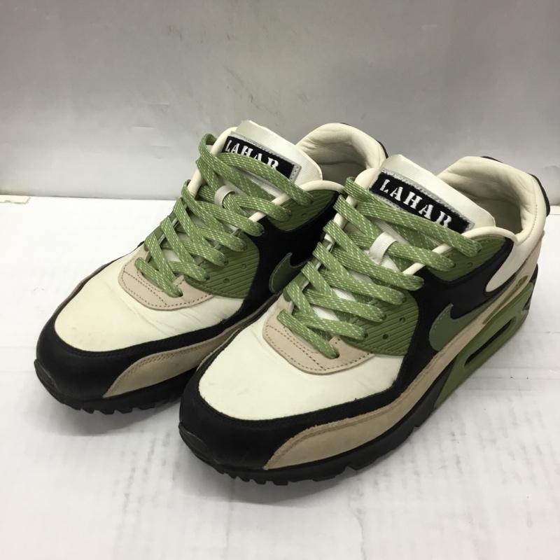 ナイキ NIKE スニーカー スニーカー CI5646-200 AIR MAX 90 NRG 28cm 28.0cm ロゴ、文字 白 / ホワイト / X 黒 / ブラック / X カーキ / カーキ /  メンズ USED 古着 中古 10107841