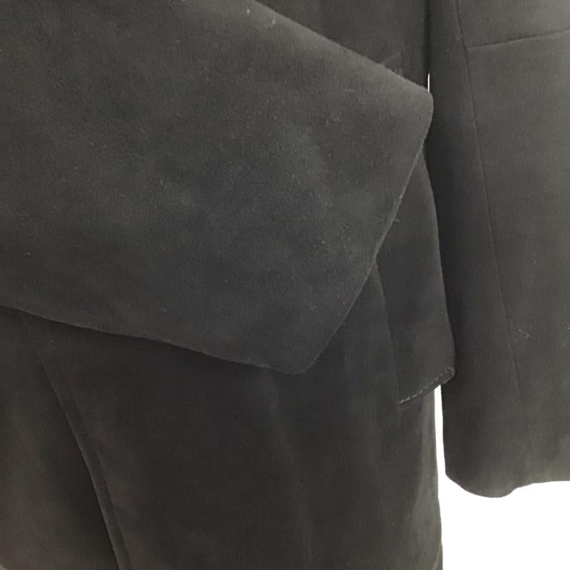 ザラメン ZARA MAN ジャケット、上着 ジャンパー、ブルゾン スウェードジャケット カジュアルジャケット アウター ロングジャケット XS 無地 黒 / ブラック /  メンズ USED 古着 中古 10107320
