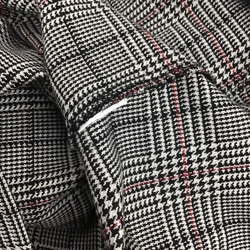ザラ ZARA ワンピース ひざ丈スカート S チェック マルチカラー / マルチカラー /  レディース USED 古着 中古 10110292