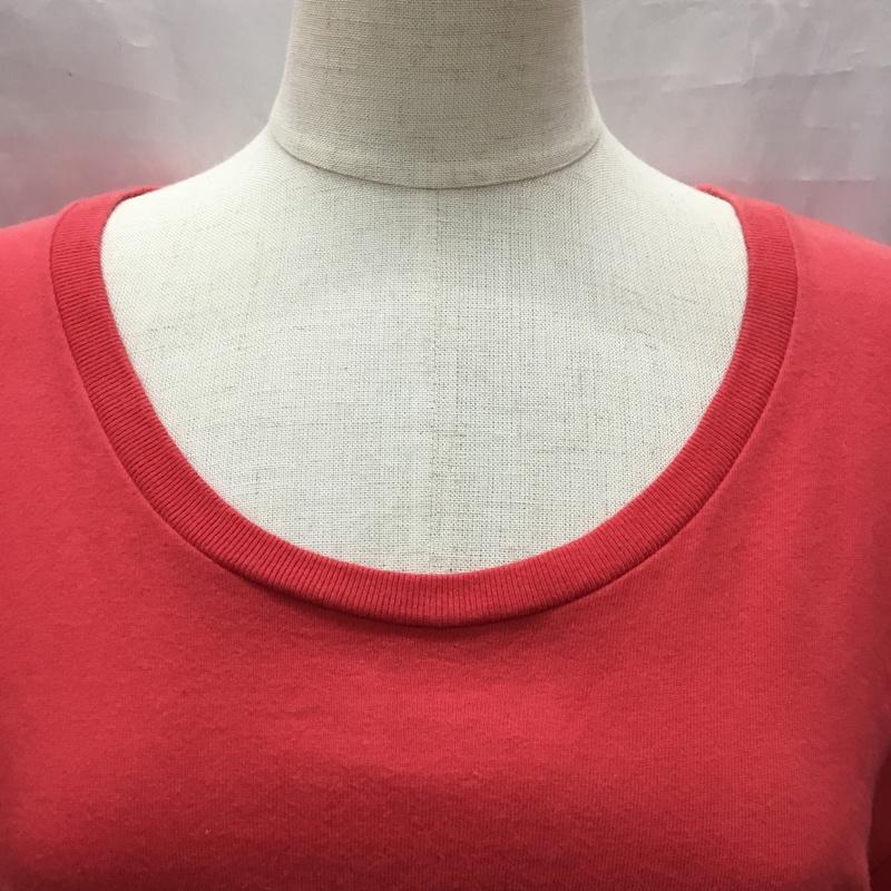 アールシーダブリュービー RCWB Tシャツ 半袖 半袖カットソー プリントTシャツ クルーネックカットソー M ロゴ、文字 赤 / レッド /  メンズ USED 古着 中古 10118473