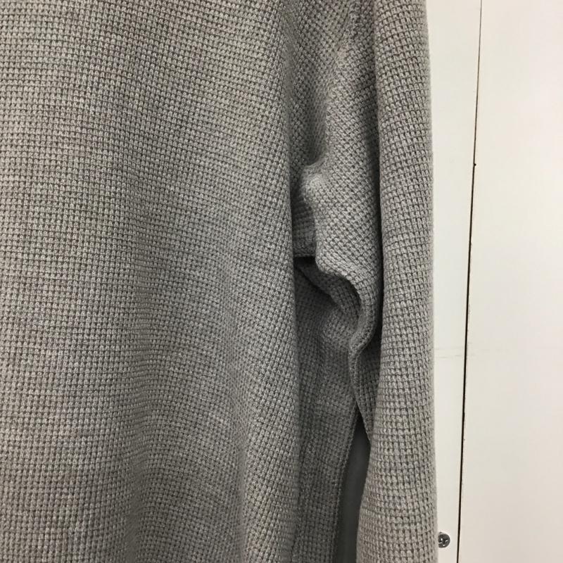 レミ レリーフ REMI RELIEF カットソー 長袖 長袖カットソー 無地カットソー クルーネック 無地 灰 / グレー /  メンズ USED 古着 中古 10142945