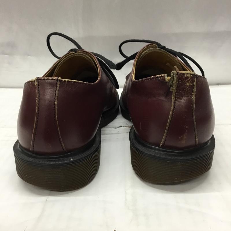 ドクターマーチン Dr.Martens 革靴 革靴 AW006 3ホール FH1925 イングランド製 8 無地 ボルドー / ボルドー /  メンズ USED 古着 中古 10120724