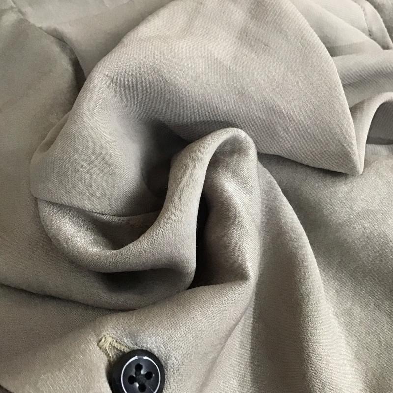 ハレ HARE シャツ、ブラウス 長袖 長袖シャツ カラーシャツ 無地シャツ 長袖カットソー M 無地 茶 / ブラウン /  メンズ USED 古着 中古 10119018