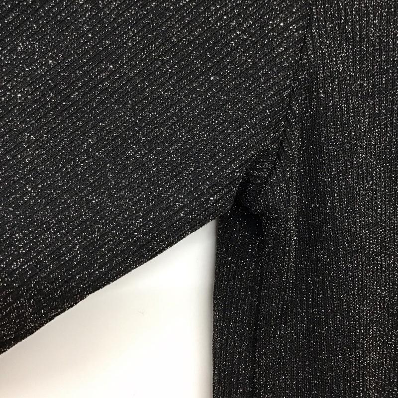 センスオブプレイスバイアーバンリサーチ SENSE OF PLACE by URBAN RESEARCH カットソー 長袖 ONE SIZE 無地 黒 / ブラック /  レディース USED 古着 中古 10144582