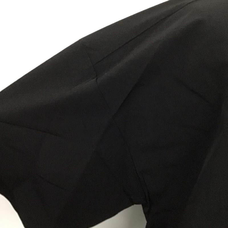 フリークスストア FREAK S STORE シャツ、ブラウス 半袖 半袖シャツ カラーシャツ カジュアルシャツ 前ボタンシャツ L 無地 黒 / ブラック /  メンズ USED 古着 中古 10107782