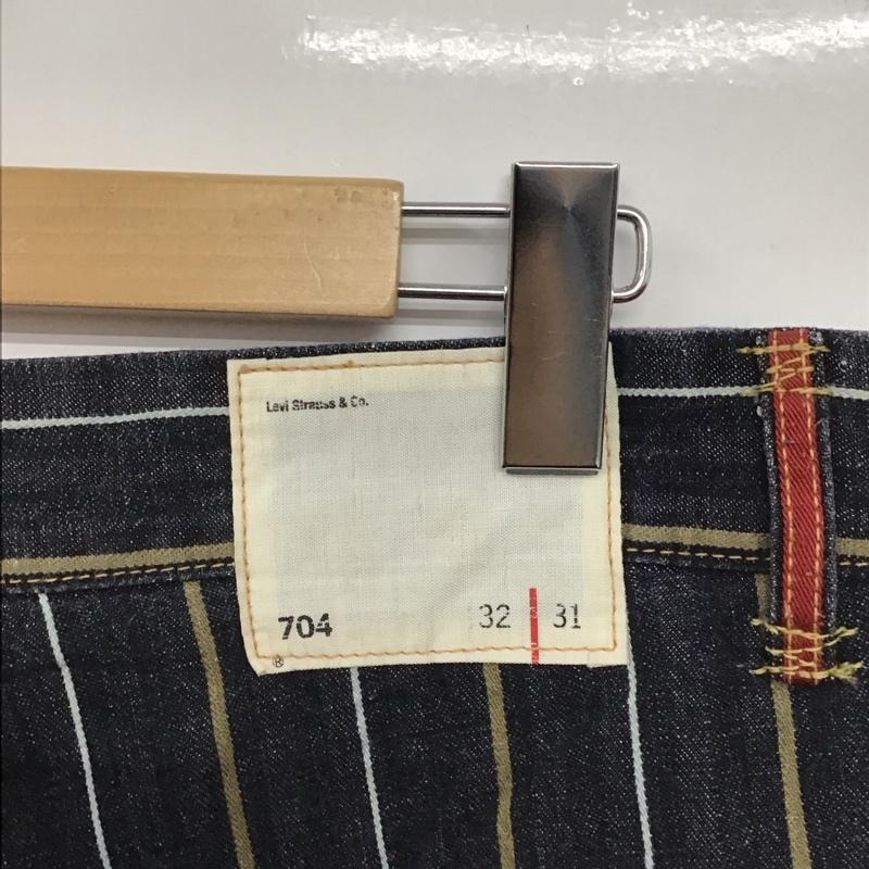 リーバイストラウスアンドコー Levi Strauss & co. パンツ デニム、ジーンズ デニムパンツ ワイドパンツ カジュアルパンツ 32インチ ストライプ マルチカラー / マルチカラー /  メンズ USED 古着 中古 10141925