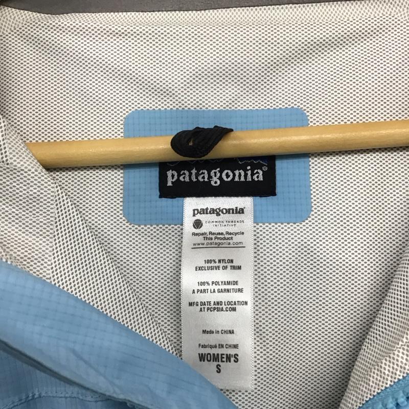 パタゴニア patagonia ジャケット、上着 ジャケット、ブレザー 83805SP12 ナイロンジャケット h2 no S ロゴ、文字 水色 / ライトブルー /  レディース USED 古着 中古 10143811
