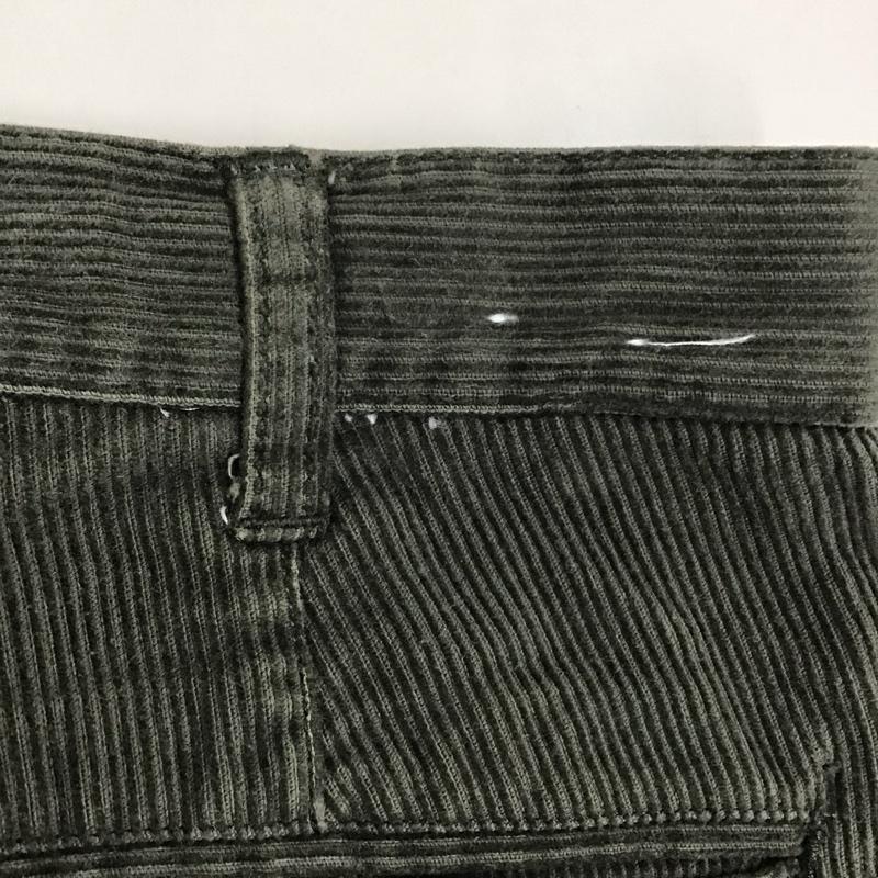 エディーバウアー Eddie Bauer パンツ ワークパンツ、ペインターパンツ コーデュロイパンツ ワイドパンツ ストレートパンツ カジュアルパンツ 36 無地 カーキ / カーキ /  メンズ USED 古着 中古 10113683