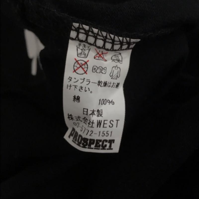 プロスペクト PROSPECT Tシャツ 半袖 半袖カットソー プリントTシャツ クルーネックカットソー S ロゴ、文字 黒 / ブラック /  メンズ USED 古着 中古 10126667