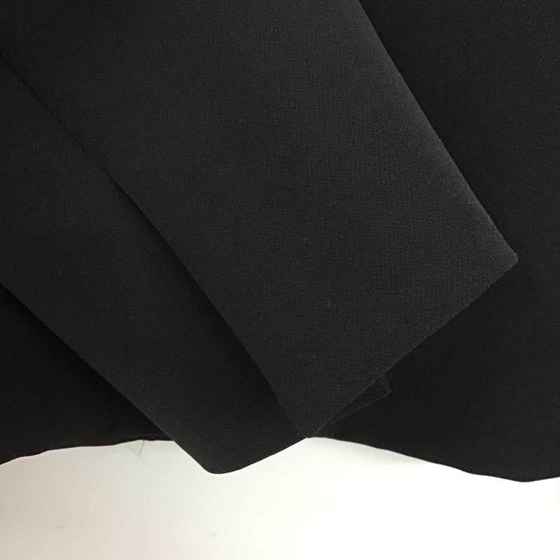 ロペピクニック ROPE  PICNIC ジャケット、上着 ジャケット、ブレザー カジュアルジャケット アウター ノーカラージャケット 40 無地 黒 / ブラック /  レディース USED 古着 中古 10142507