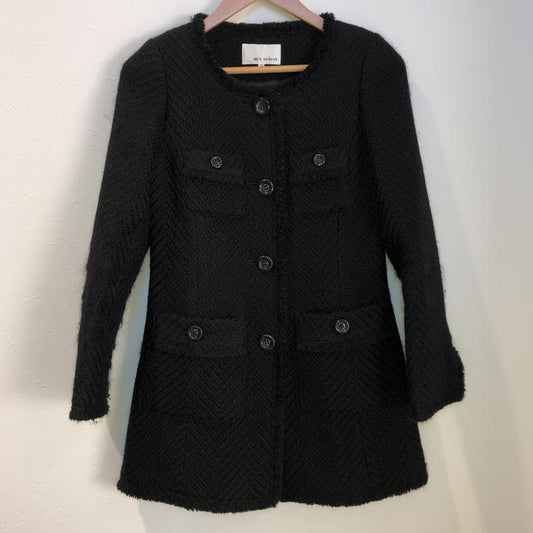 エムズセレクト m s select ジャケット、上着 ジャケット、ブレザー 34 無地 黒 / ブラック /  レディース USED 古着 中古 10009512