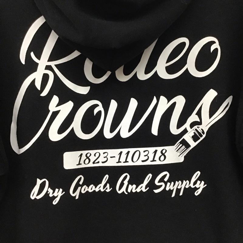 ロデオクラウンズ Rodeo Crowns パーカー 長袖 長袖パーカー プルオーバーパーカー スウェット FREE ロゴ、文字 黒 / ブラック /  レディース USED 古着 中古 10145153