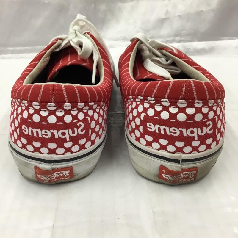 シュプリーム Supreme スニーカー スニーカー VN-0W3CEG5 VANS comme des garcons 14SS US9 箱有 US：9 ロゴ、文字 赤 / レッド / X 白 / ホワイト /  メンズ USED 古着 中古 10106030