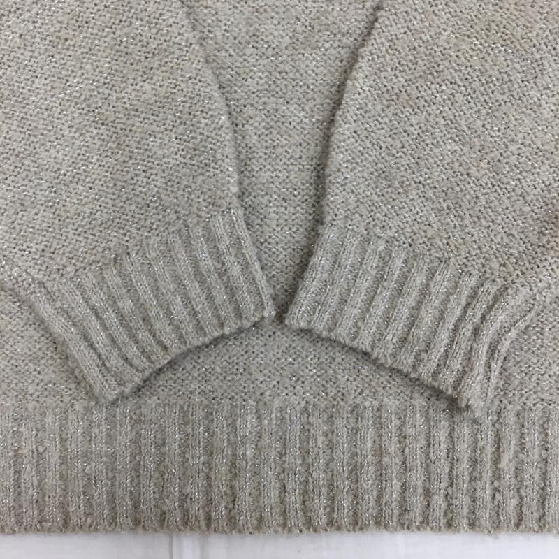 サマンサモスモス Samansa Mos2 ニット、セーター 長袖 FREE 無地 茶 / ブラウン /  レディース USED 古着 中古 10142554