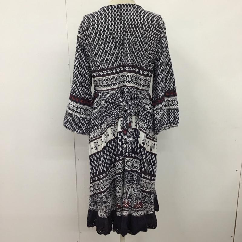 ビームスボーイ BEAMS BOY ワンピース ひざ丈スカート 総柄 マルチカラー / マルチカラー /  レディース USED 古着 中古 10124892