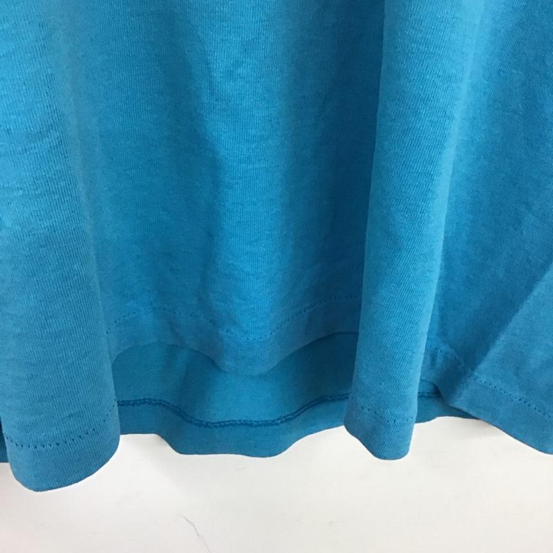 ヘインズ HANES Tシャツ 半袖 80s M プリント 青 / ブルー /  メンズ USED 古着 中古 10131351