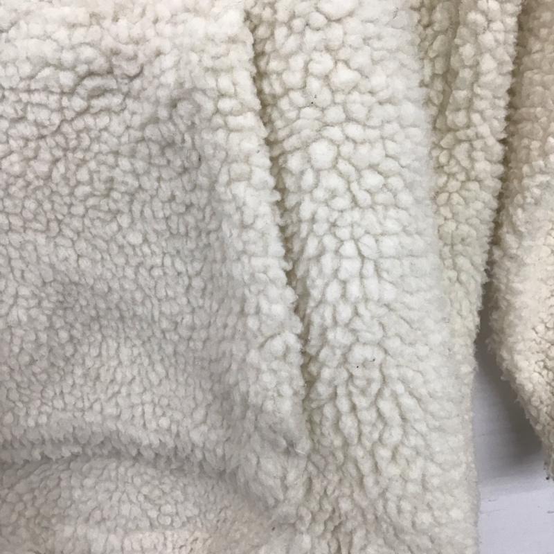 ケービーエフ KBF パーカー 長袖 kb77-21v040 ボアBIGパーカー FREE 無地 白 / ホワイト /  レディース USED 古着 中古 10146750