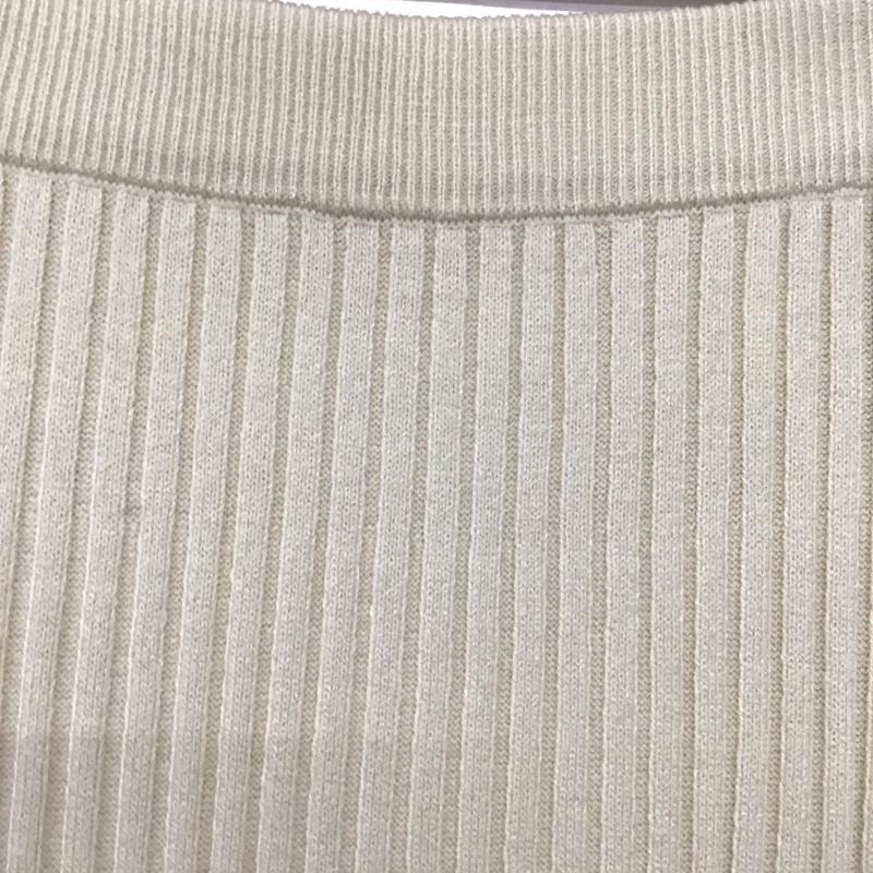 ローリーズファーム LOWRYS FARM スカート ロングスカート ロングスカート タイトスカート ニットスカート FREE 無地 アイボリー / アイボリー /  レディース USED 古着 中古 10145418