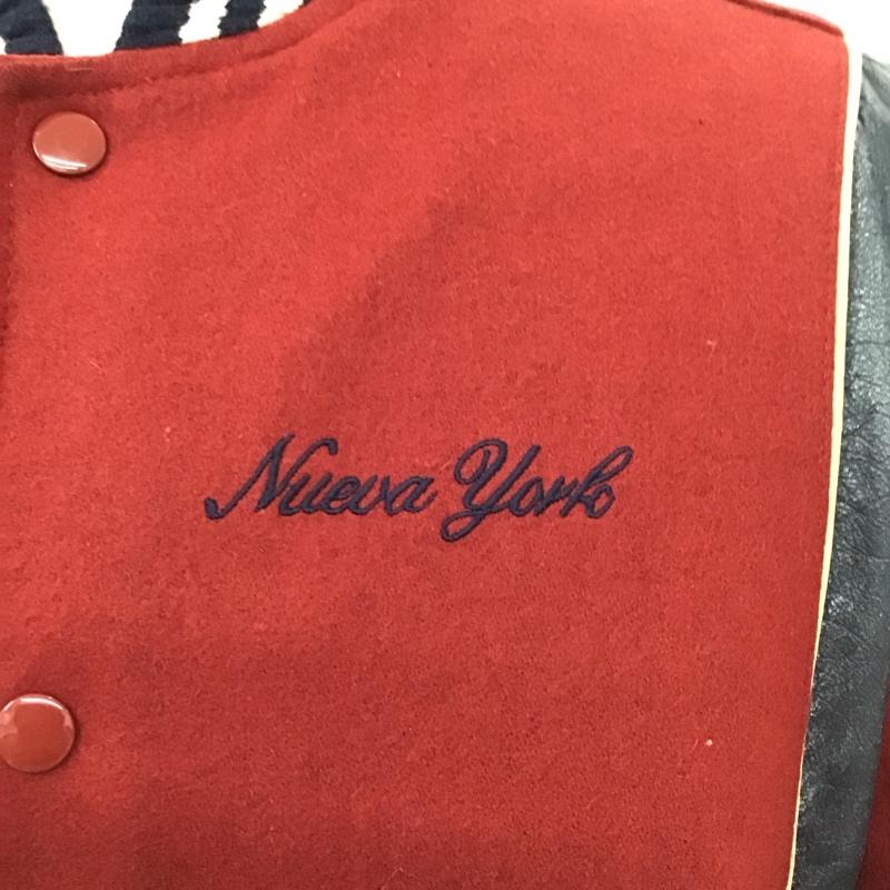 シュプリーム Supreme ジャケット、上着 ジャケット、ブレザー 00s スタジャン NuevaYorkVarsityJacket L ロゴ、文字 マルチカラー / マルチカラー /  メンズ USED 古着 中古 10118071