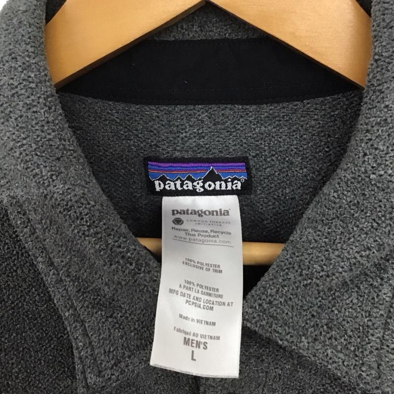 パタゴニア patagonia シャツ、ブラウス 長袖 L 無地 灰 / グレー /  メンズ USED 古着 中古 10141135