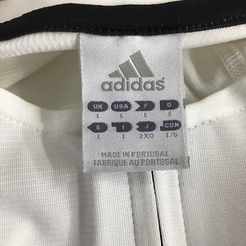 アディダス adidas カットソー 半袖 2003年 レアルマドリード ミチェル・サルガド ロゴ、文字 白 / ホワイト /  メンズ USED 古着 中古 10141109