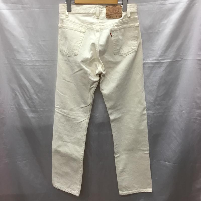 リーバイストラウスアンドコー Levi Strauss & co. パンツ デニム、ジーンズ デニムパンツ ストレートパンツ ジーンズ 31インチ 無地 白 / ホワイト /  メンズ USED 古着 中古 10121108