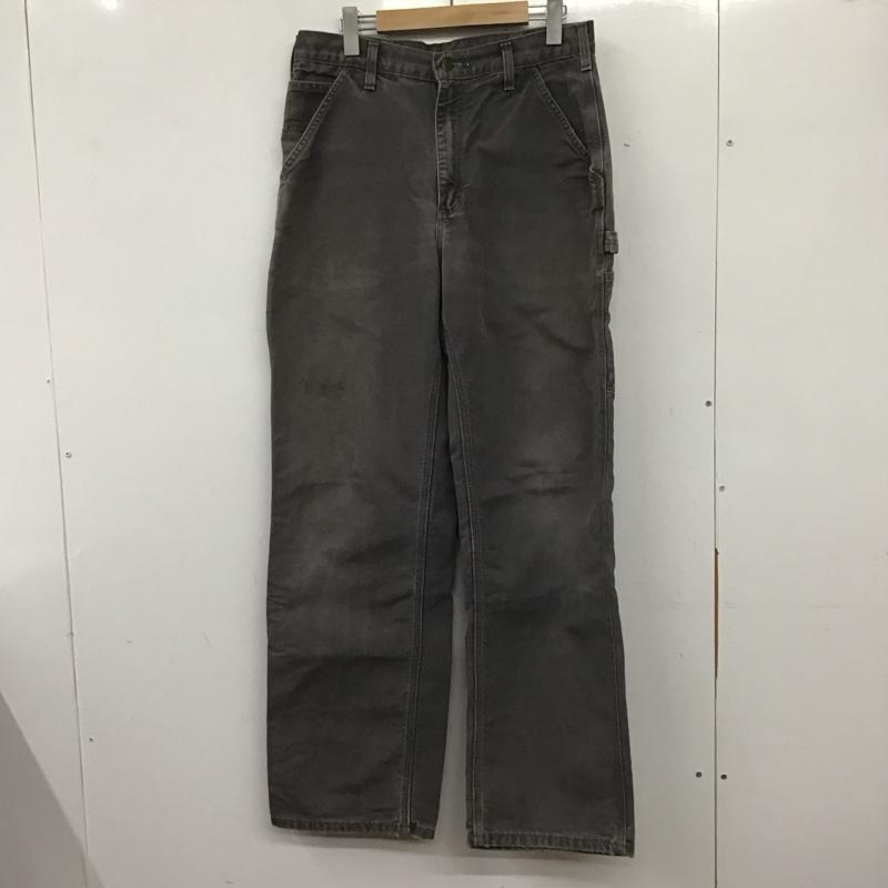 カーハート Carhartt パンツ デニム、ジーンズ デニムパンツ ワイドパンツ カジュアルパンツ 32インチ 無地 灰 / グレー /  メンズ USED 古着 中古 10137364