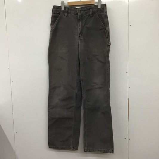 カーハート Carhartt パンツ デニム、ジーンズ デニムパンツ ワイドパンツ カジュアルパンツ 32インチ 無地 灰 / グレー /  メンズ USED 古着 中古 10137364